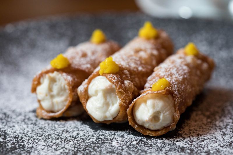 Cannoli Siciliani dessert